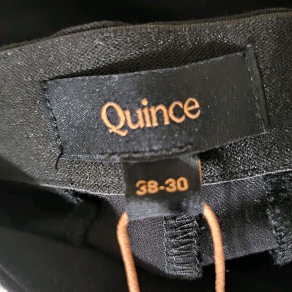 NWT Quince Mens Ultra Stretch 24/7 Smart Chino Pants Black Select Your Size - Picture 2 of 12